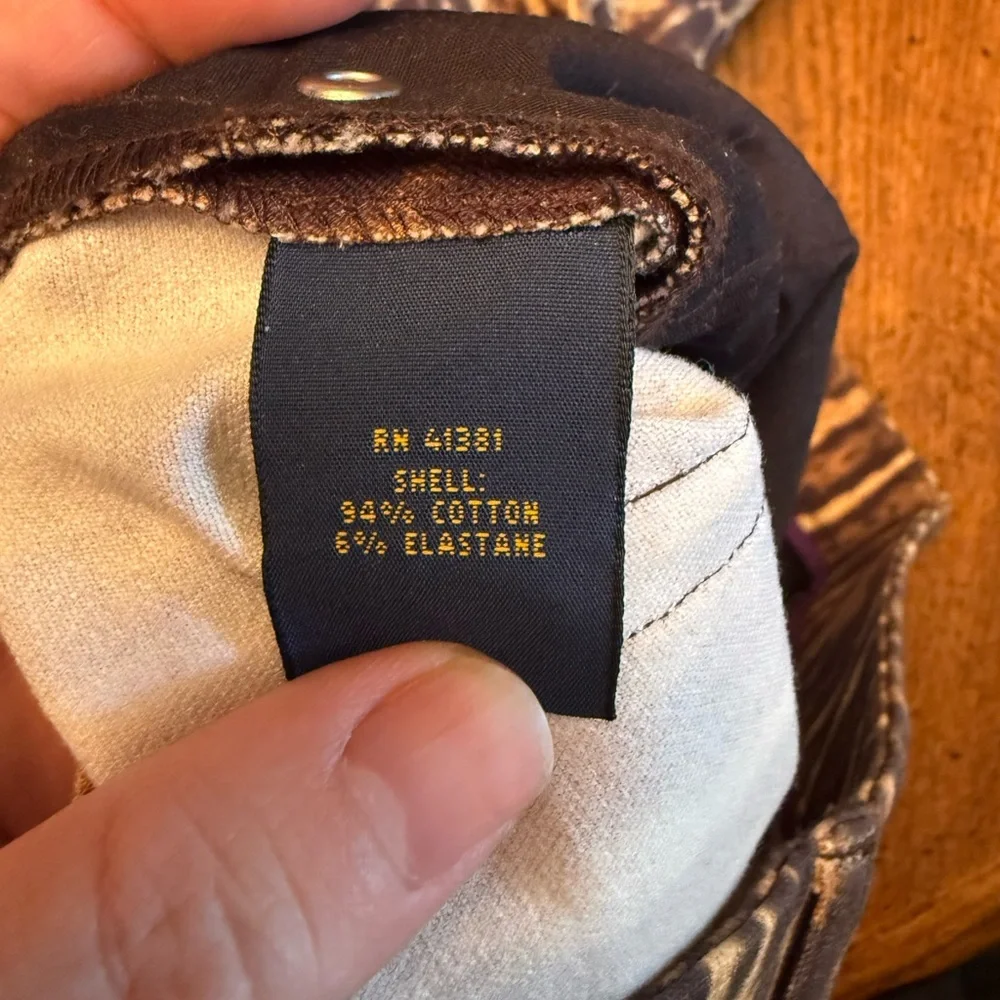 Women’s Polo Ralph Lauren Golf Leopard Print Pants Stretchy Size 6 - Picture 3 of 4